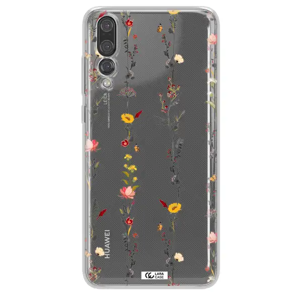 Parallel Flower Huawei P20 Pro Clear TPU Case