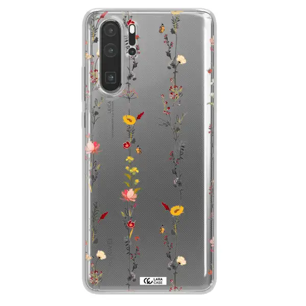Parallel Flower Huawei P30 Pro Clear TPU Case