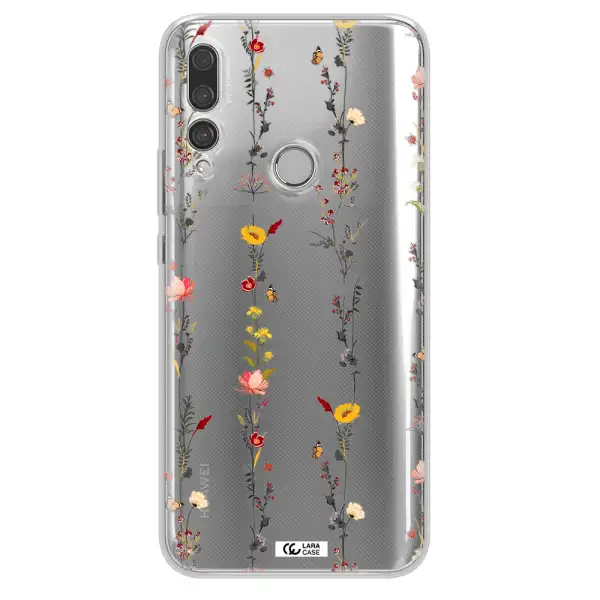 Parallel Flower Huawei Y9 Prime 2019 Clear TPU Case
