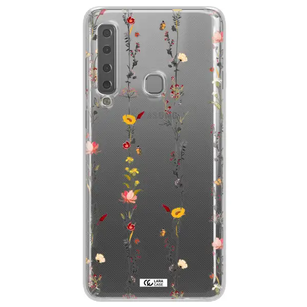 Parallel Flower Samsung A9 2018 Clear TPU Case