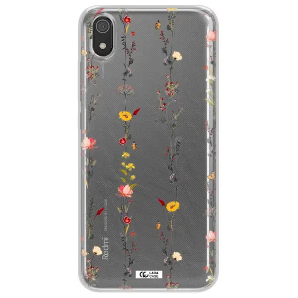 Parallel Flower Xiaomi Redmi 7A Clear TPU Case