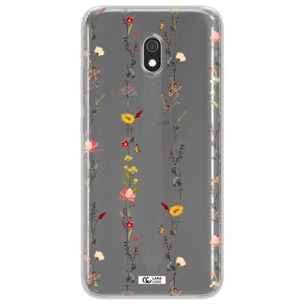 Parallel Flower Xiaomi Redmi 8A Clear TPU Case