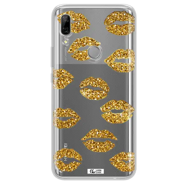 Glitter Lips Huawei P Smart Z Clear TPU Case