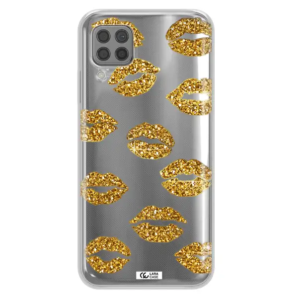 Glitter Lips Huawei P40 Lite Clear TPU Case