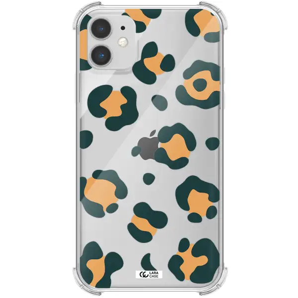 Toon Leopard Apple iPhone 11 Clear PC Case