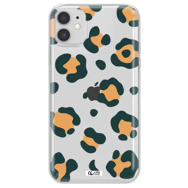 Toon Leopard Apple iPhone 11 Clear TPU Case