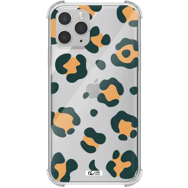 Toon Leopard Apple iPhone 11 pro Clear PC Case