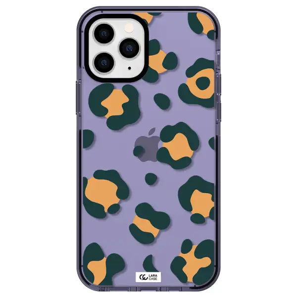 Toon Leopard Apple iPhone 11 pro max impact Lilac Case