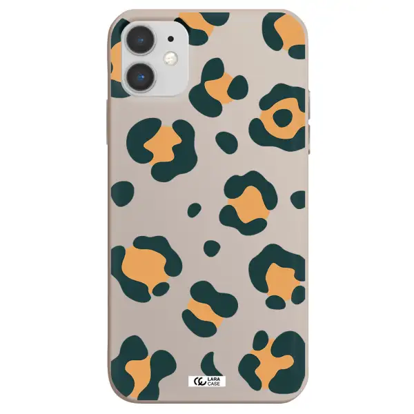 Toon Leopard Apple iPhone 11 Silicone Stone Case