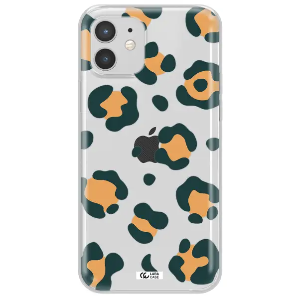 Toon Leopard Apple iPhone 12 Clear TPU Case