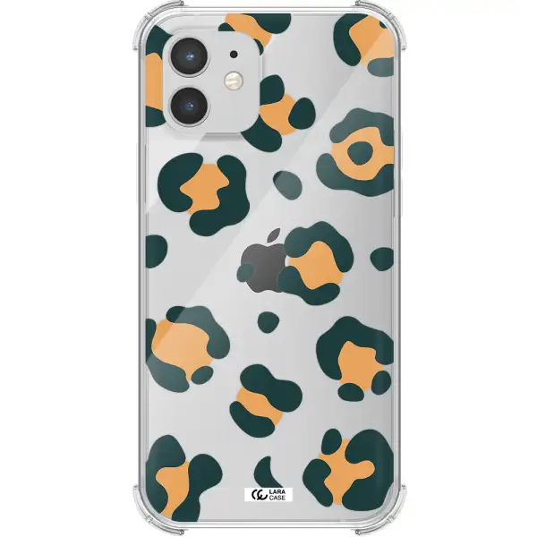 Toon Leopard Apple iPhone 12 mini Clear PC Case