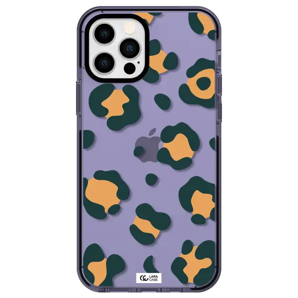 Toon Leopard Apple iPhone 12 pro impact Lilac Case