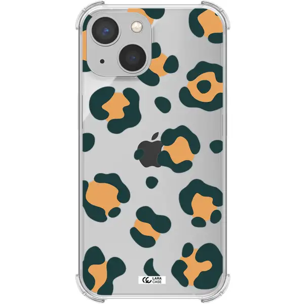 Toon Leopard Apple iPhone 13 Clear PC Case