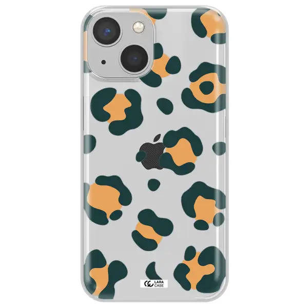 Toon Leopard Apple iPhone 13 Clear TPU Case