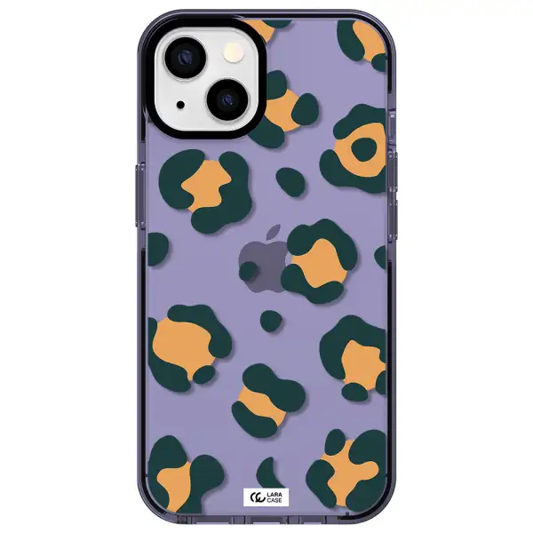 Toon Leopard Apple iPhone 13 impact Lilac Case