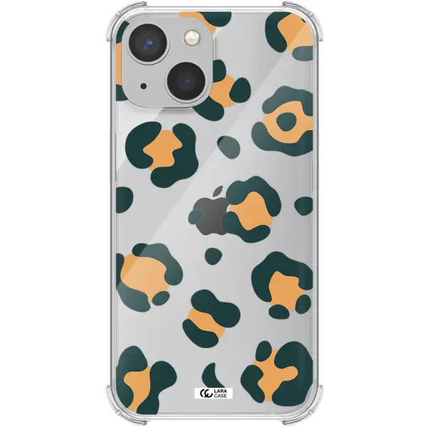 Toon Leopard Apple iPhone 13 mini Clear PC Case