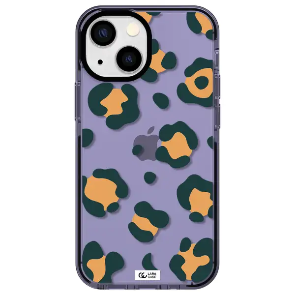 Toon Leopard Apple iPhone 13 mini impact Lilac Case