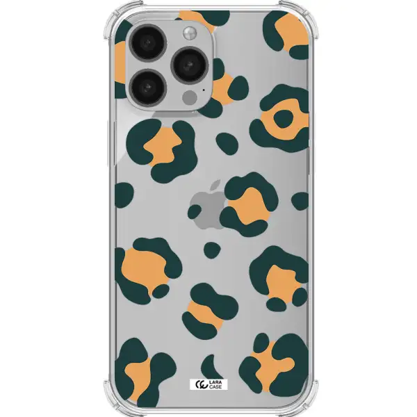 Toon Leopard Apple iPhone 13 Pro Clear PC Case