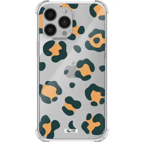 Toon Leopard Apple iPhone 13 Pro Max Clear PC Case