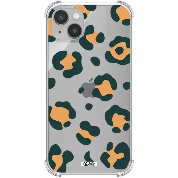 Toon Leopard Apple iPhone 14 Clear PC Case