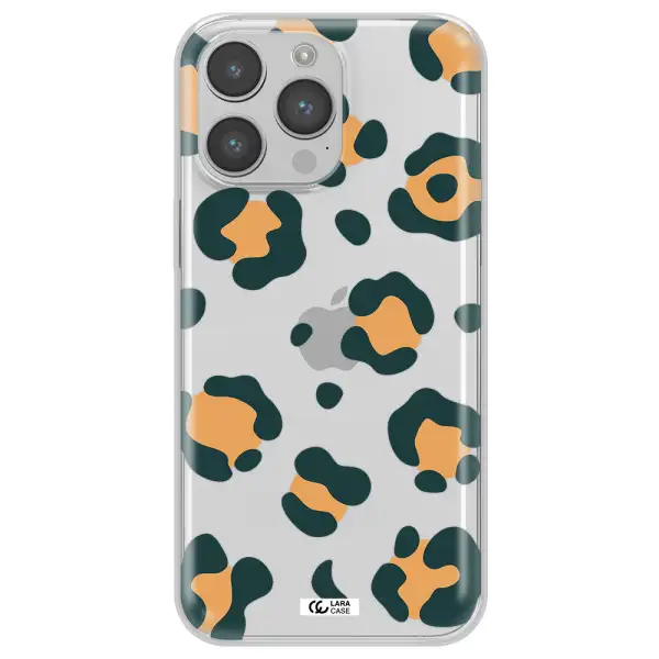 Toon Leopard Apple iPhone 14 pro max Clear TPU Case
