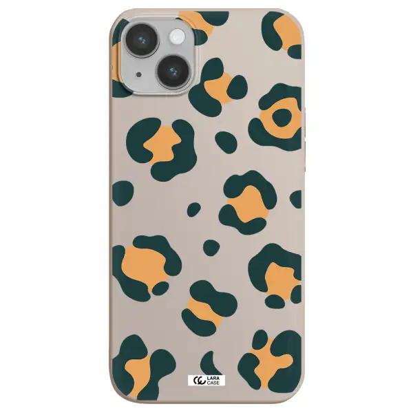 Toon Leopard Apple iPhone 14 Silicone Stone Case