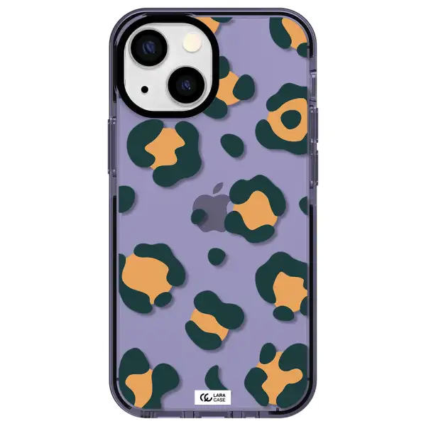 Toon Leopard Apple iPhone 15 impact Lilac Case