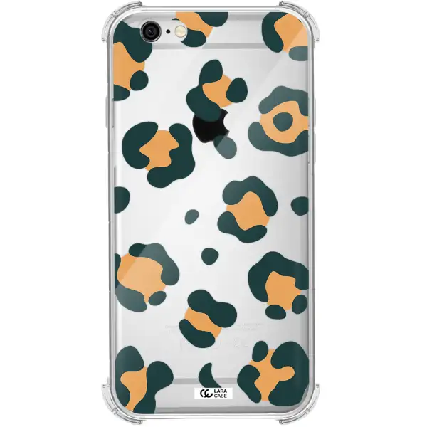 Toon Leopard Apple iPhone 6 Clear PC Case