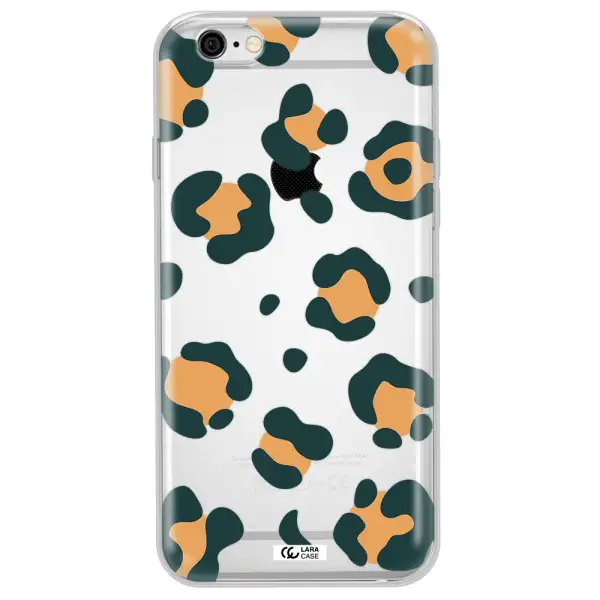 Toon Leopard Apple iPhone 6 Clear TPU Case