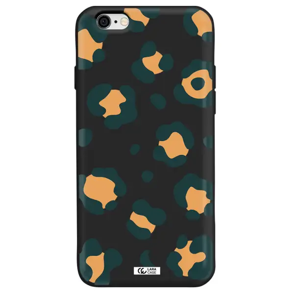 Toon Leopard Apple iPhone 6 Silicone black Case