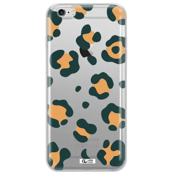 Toon Leopard Apple iPhone 6S Clear TPU Case