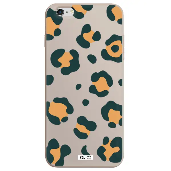Toon Leopard Apple iPhone 6S Silicone Stone Case