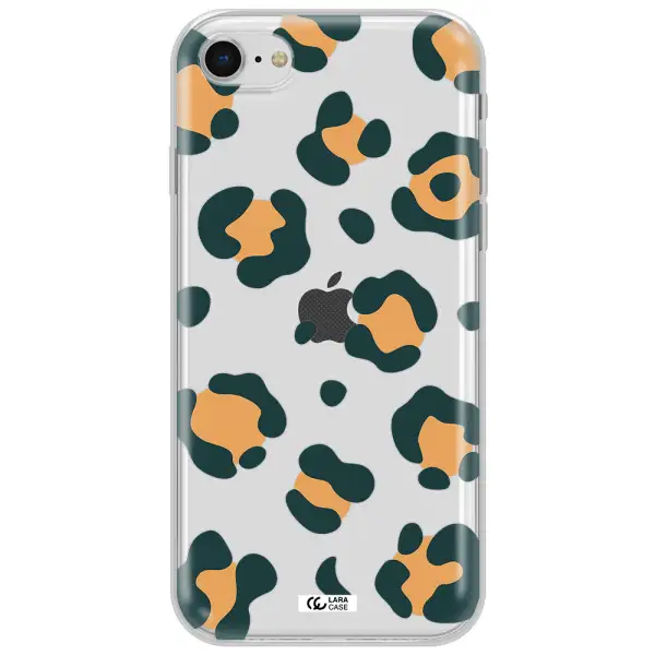 Toon Leopard Apple Iphone Se 2020 Clear Tpu Case