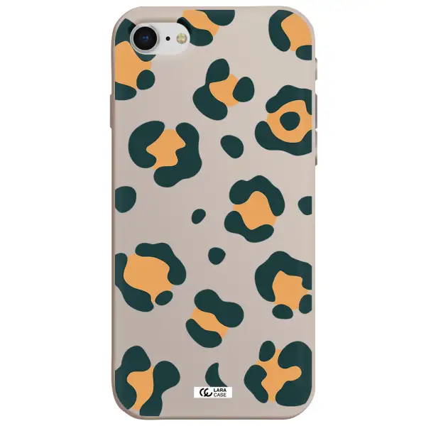 Toon Leopard Apple iPhone se 2020 Silicone Stone Case
