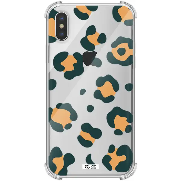 Toon Leopard Apple iPhone XS max Clear PC Case