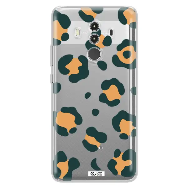 Toon Leopard Huawei Mate 10 Clear TPU Case