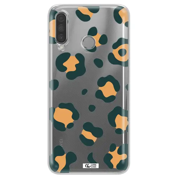 Toon Leopard Huawei P30 Lite Clear TPU Case