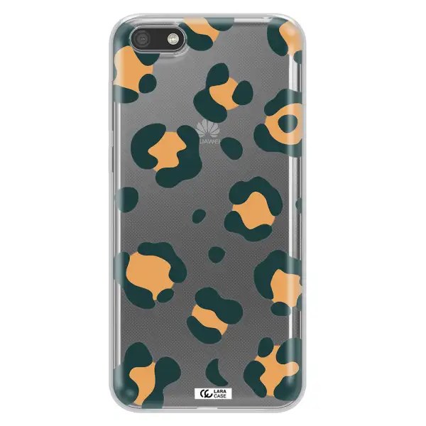 Toon Leopard Huawei Y5 2018 Clear TPU Case