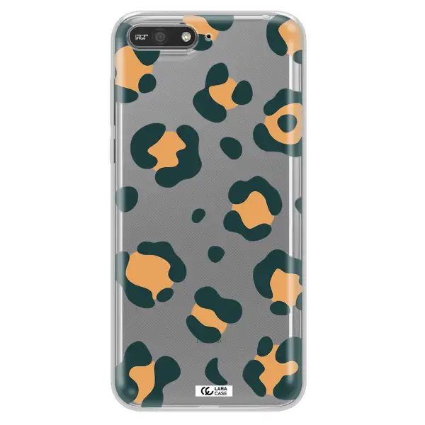 Toon Leopard Huawei Y6 2018 Clear TPU Case