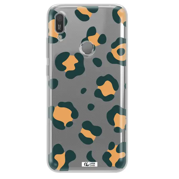 Toon Leopard Huawei Y6 2019 Clear TPU Case