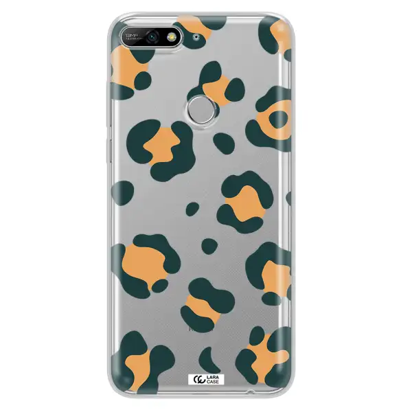 Toon Leopard Huawei Y7 2018 Clear TPU Case