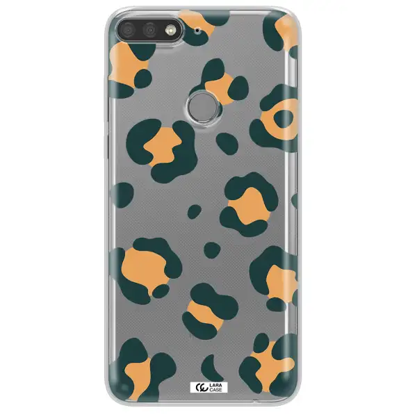 Toon Leopard Huawei Y7 Prime 2018 Clear TPU Case