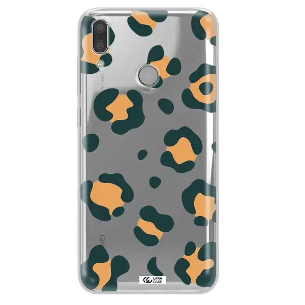 Toon Leopard Huawei Y9 2019 Clear TPU Case