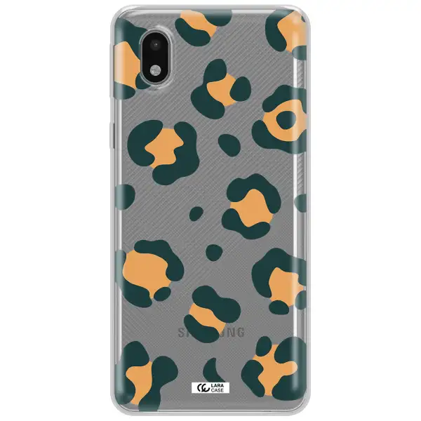 Toon Leopard Samsung A01 Core Clear Tpu Case