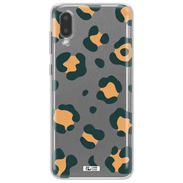 Toon Leopard Samsung A02 Clear TPU Case