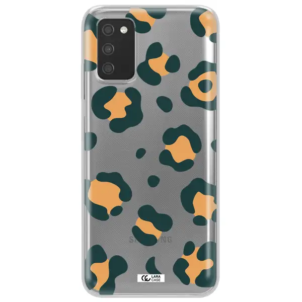 Toon Leopard Samsung A03S Clear TPU Case