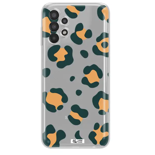 Toon Leopard Samsung A13 Clear TPU Case