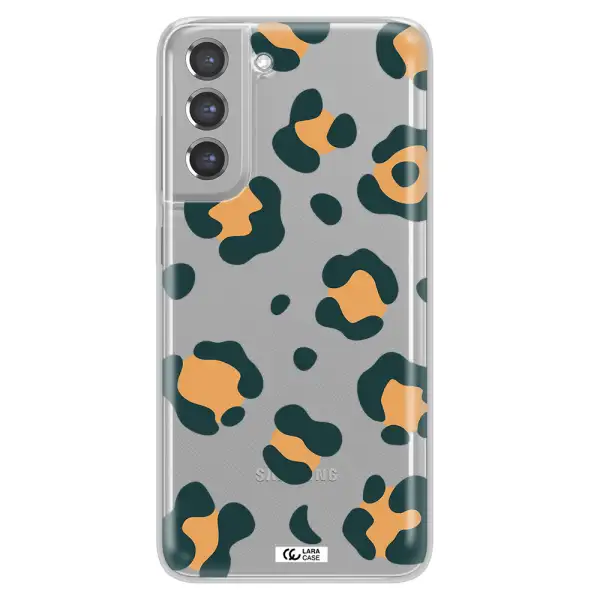 Toon Leopard Samsung A21 Fe Clear TPU Case