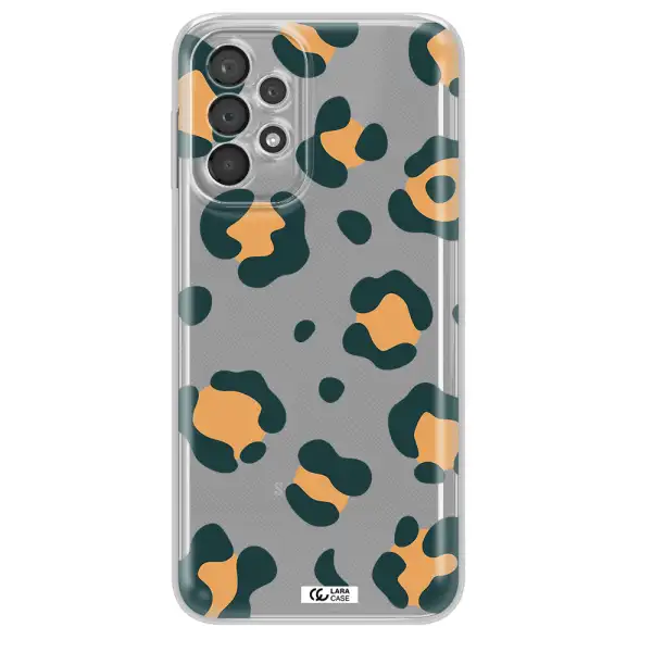 Toon Leopard Samsung A23 5G Clear Tpu Case