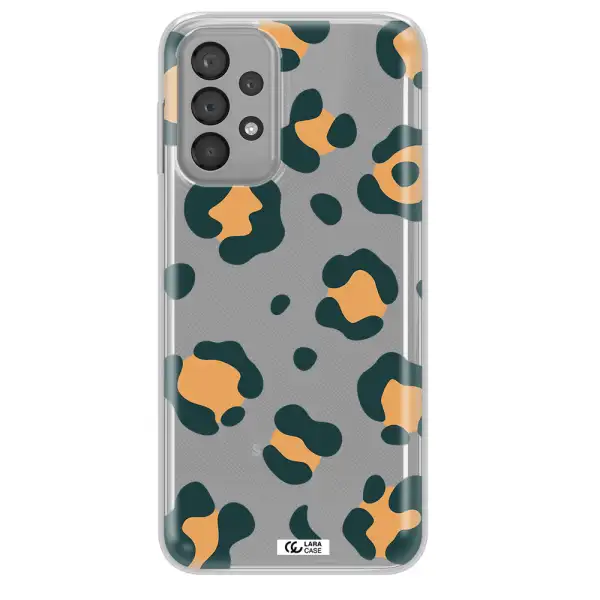 Toon Leopard Samsung A23 Clear TPU Case